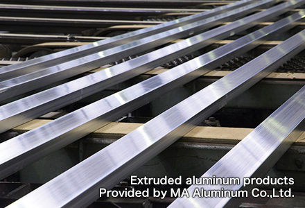 Extruded aluminum products Provided by MA Aluminum Co.,Ltd.